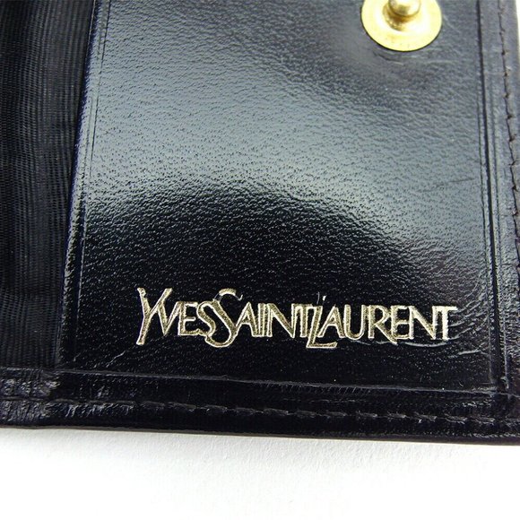 SAINT LAURENT Key Case Leather Authentic - Picture 4 of 11